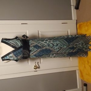 Kathy Roberts Paisley Maxi Dress